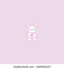 a vector of cute bunny that can be use for anything you want.