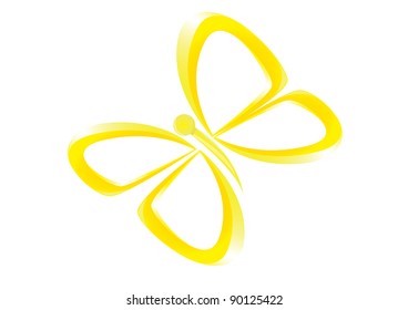 vector cute butterfly