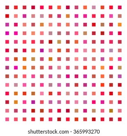 Vector cute colorful abstract geometric squares pattern background