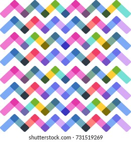 Vector cute colorful abstract geometric lines pattern background