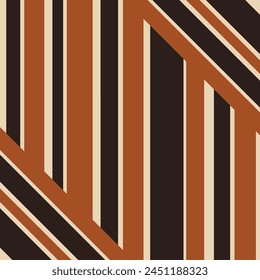 Vector cute colorful background fabric pattern stripe balance stripe patterns cute vertical party brown color gift box stripes symmetric fabric pattern illustration wallpaper.