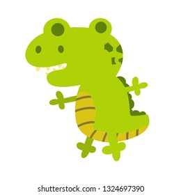 vector cute dinosaur.animals cartoon