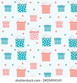 Fondo del patrón de caja fuerte del vector lindo y elegante