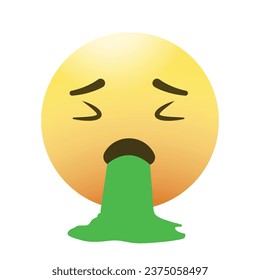 Vector cute emoticons reaction for social media.