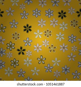 Vector Cute fabric pattern. Seamless vintage. Flat Flower Elements Design. Colour Spring Theme seamless pattern Background.