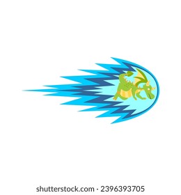 vector cute flying dragon vector