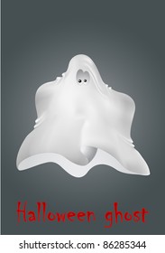 vector cute ghost