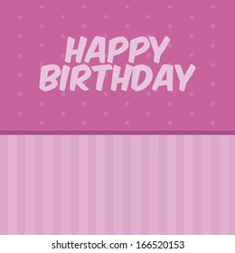 Vector Cute Happy Birthday Greeting Card Stock Vector (Royalty Free ...
