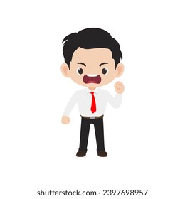 vector cute job poses vector
