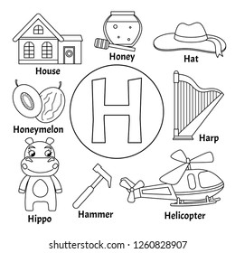 778 Letter h worksheets Images, Stock Photos & Vectors | Shutterstock