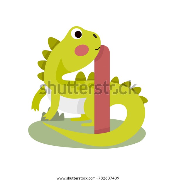 Vector Cute Kids Animal Alphabet Letter Stock Vector (Royalty Free ...