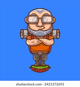  vector cute man cartoon vector icon illustration people icon concept