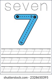  vector cute number 1- 100  tracing worksheets
