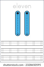  vector cute number 1- 100  tracing worksheets