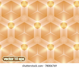 vector cute orange decorative background
