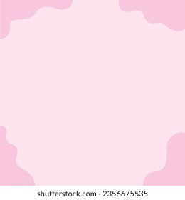 Vector cute pink abstract minimal background perfect for wallpaper backdrop postcard background.