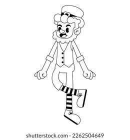 Vector Cute Saint Patrick Character Cartoon Isolated