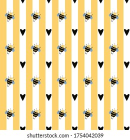 Vector cute seamless pattern for print, textile, paper wrapping
