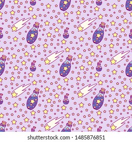 vector Cute simple seamless pattern. cartoon background