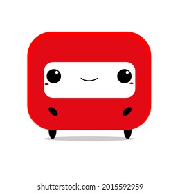 Vector cute Square logo for kids. Logo for toy shop