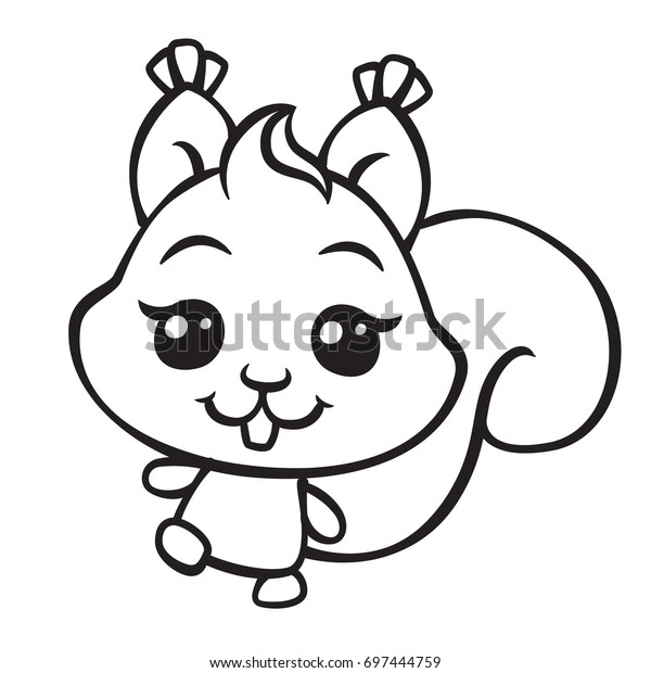 40 Cute Squirrel Coloring Pages Pictures