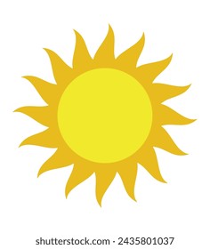  Vector lindo sol brillando brillantemente