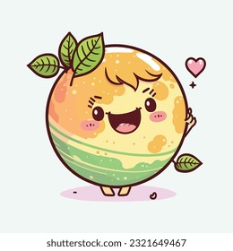 vector cute venus cartoon style