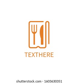 vector cutlery, can be used as a restaurant or culinary logo