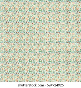 Vector cutout paper lace texture, red, pink and beige tulle, swirly seamless pattern.