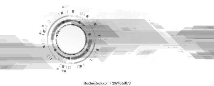 Vector cyber gear technology for object element business background