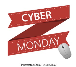 Vector Cyber Monday holiday