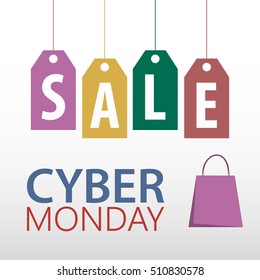 Vector Cyber Monday holiday