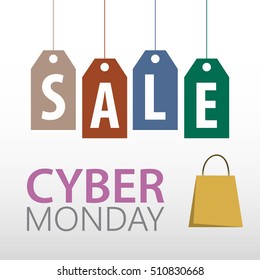 Vector Cyber Monday holiday