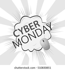 Vector Cyber Monday holiday