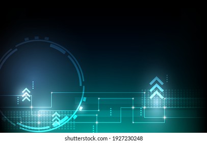 vector cyber technology network  background