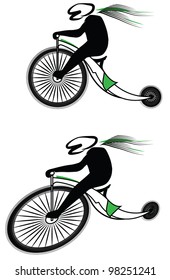 vector cyclist