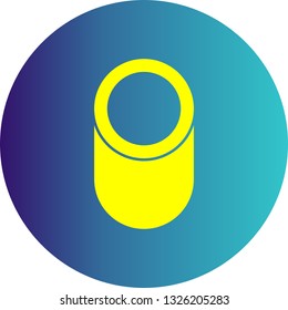  Vector Cylinder Geometric Shape Icon