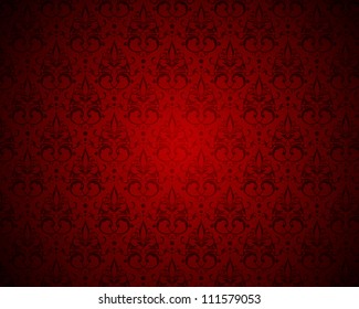 vector damask background