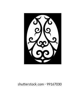 Vector Damask Ornament