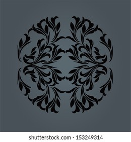 Vector damask pattern 