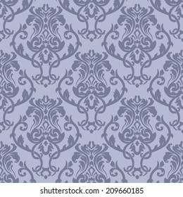 Vector damask pattern