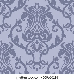 Vector damask pattern
