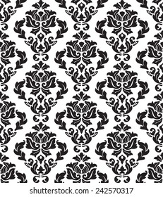 Vector damask pattern