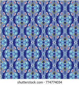 Vector damask pattern background.pattern swatches included for illustrator user, pattern swatches included in file, for your convenient use.