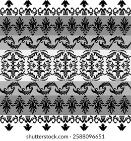 Vector damask, pattern,damask ornament for wallpapers, textile, wrapping.