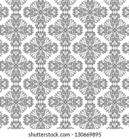 Vector damask seamless pattern