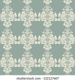 Vector damask seamless pattern
