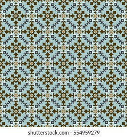 Vector damask seamless pattern