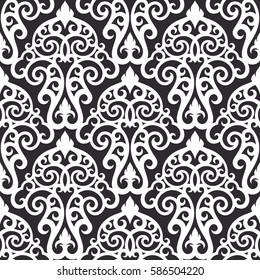 Vector damask seamless pattern