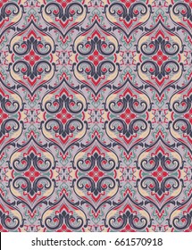 Vector damask seamless pattern